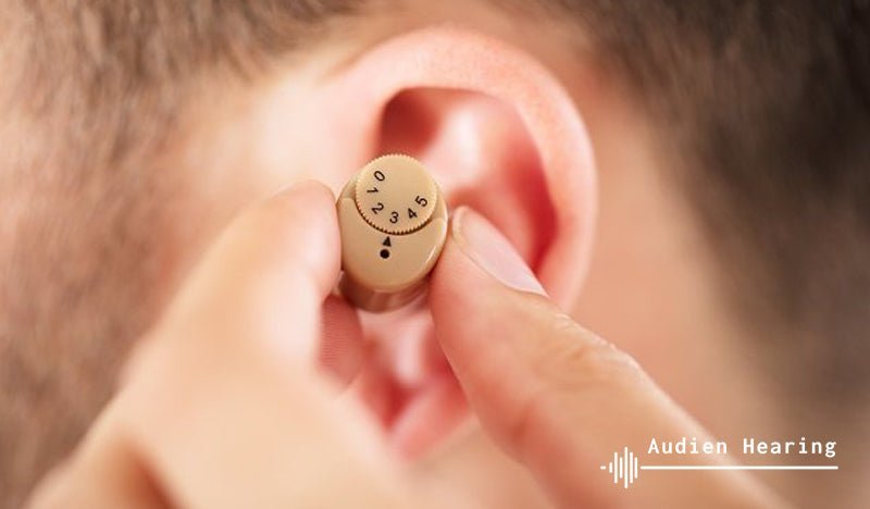 Image of hearing aid used regularly